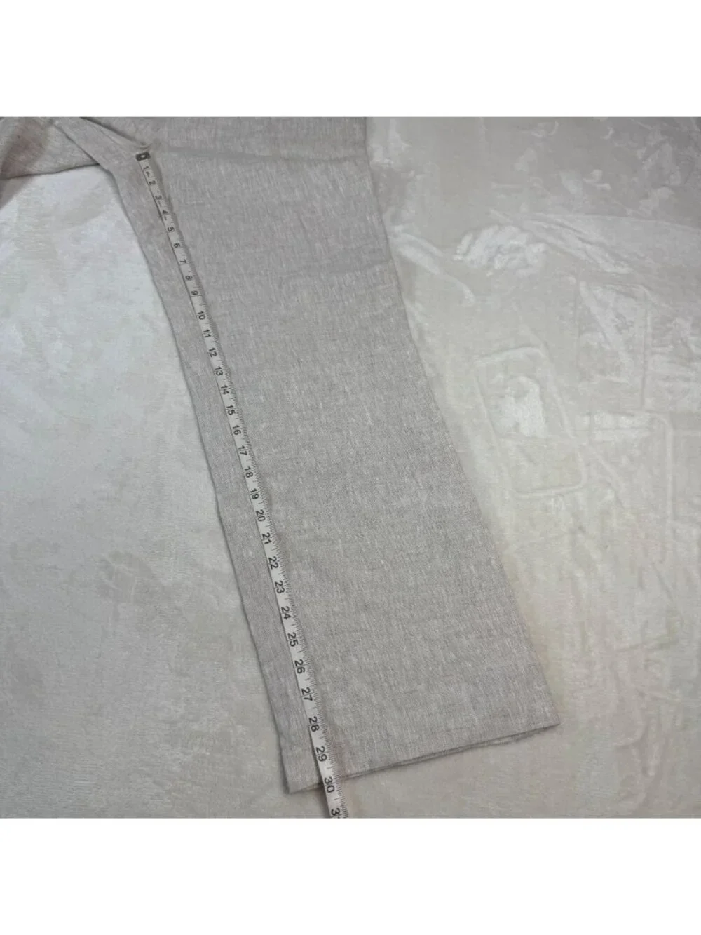 Reformation Tan 100% Linen Pants 10 Casual Beachy High Rise Wide Leg Straight